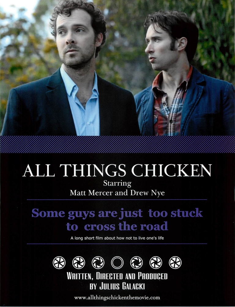 Poster Front Designed By Julius Galacki Using A Screen Shot Of A Deleted Scene