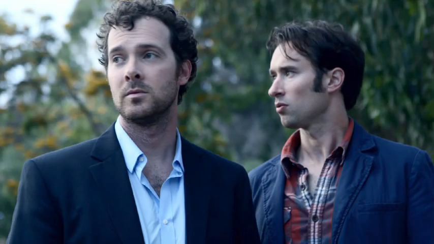 Ray Is More Formal For His Blind Date; Dave Is Used To Getting Women Is Dressed More Casually, And Layered - Screen Shot From A Deleted Scene