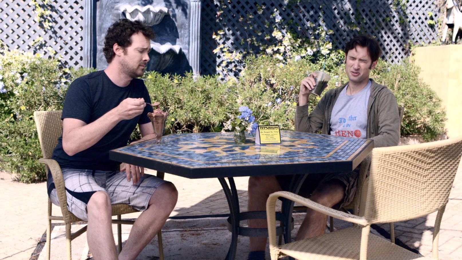 A Screen Shot Of The Cafe (deleted) Scene