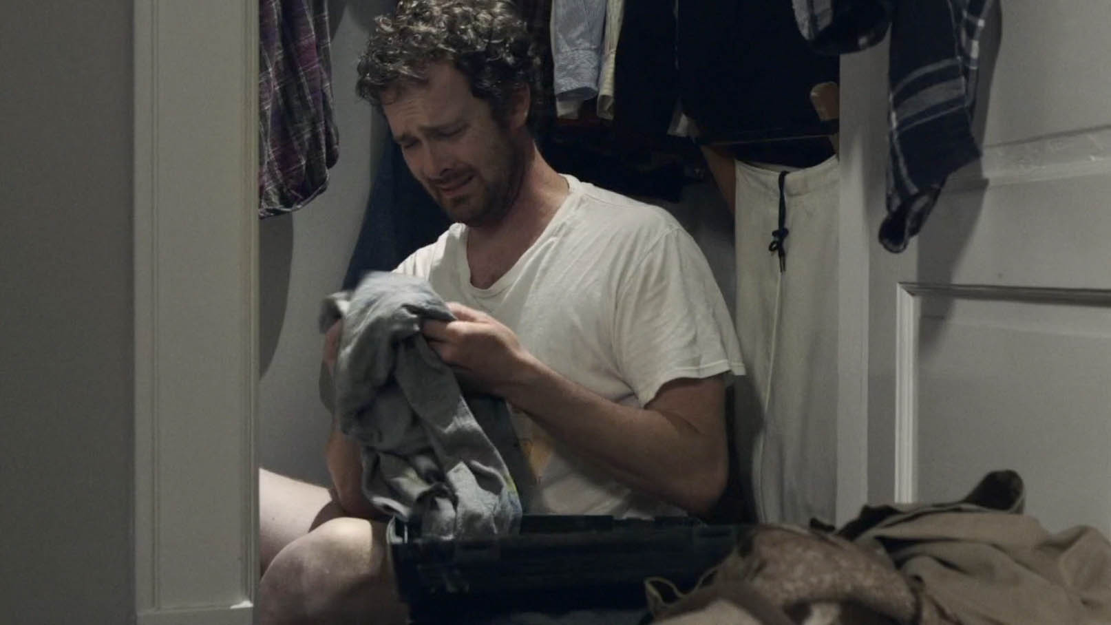 Ray's Treasure Box Of Memories. Here Is The Paint Splattered Sweatshirt Of Nikola - A Real Costume Item - The Painter And Girlfriend Who Left Ray For Another Man - Notice That Ray's Color Scheme Is Sepia-ish As He's Stuck In The Past