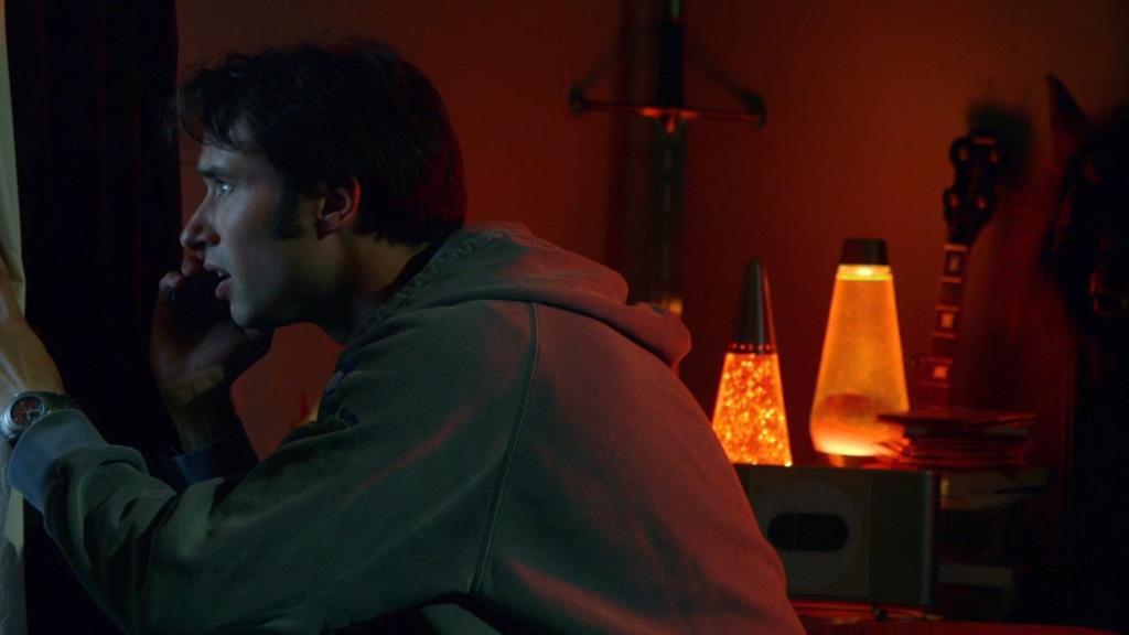 Red Lava Lamps Was Something I Required For Dave's Bedroom - Reed Johns Improvised Brilliantly With The Real Teen's Stuff To Create Dave's Bedroom