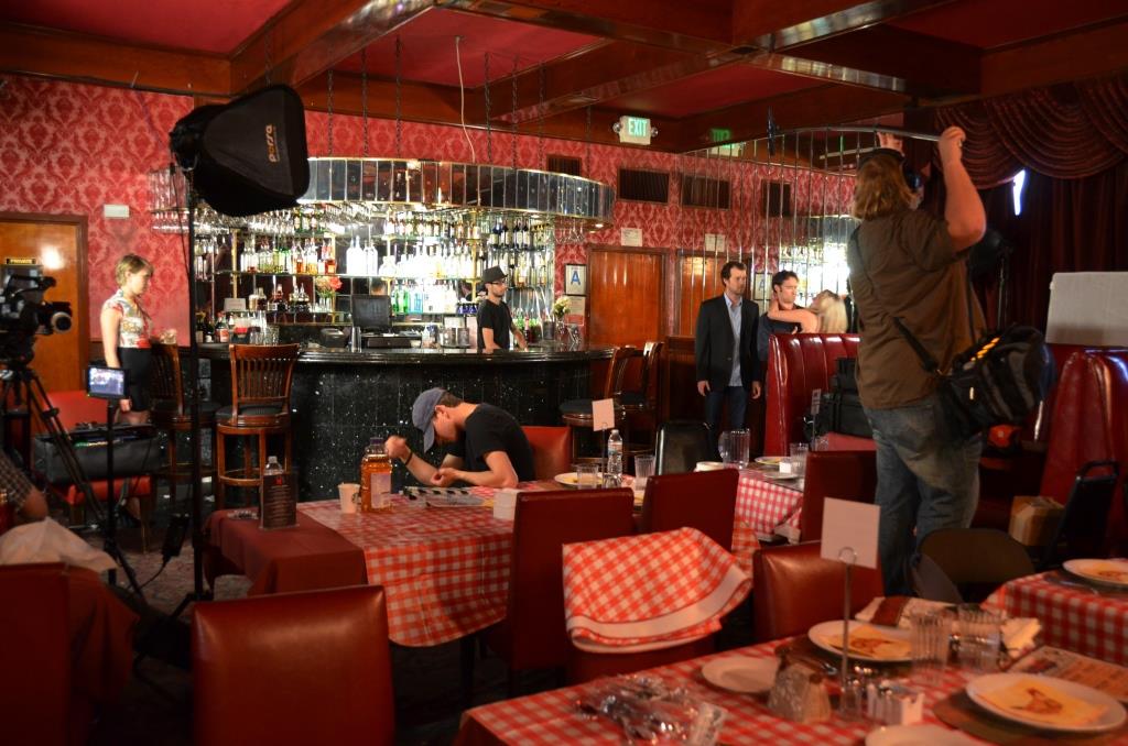 The Set Up For The Bar Scene  - Photo By Swati Srivastava