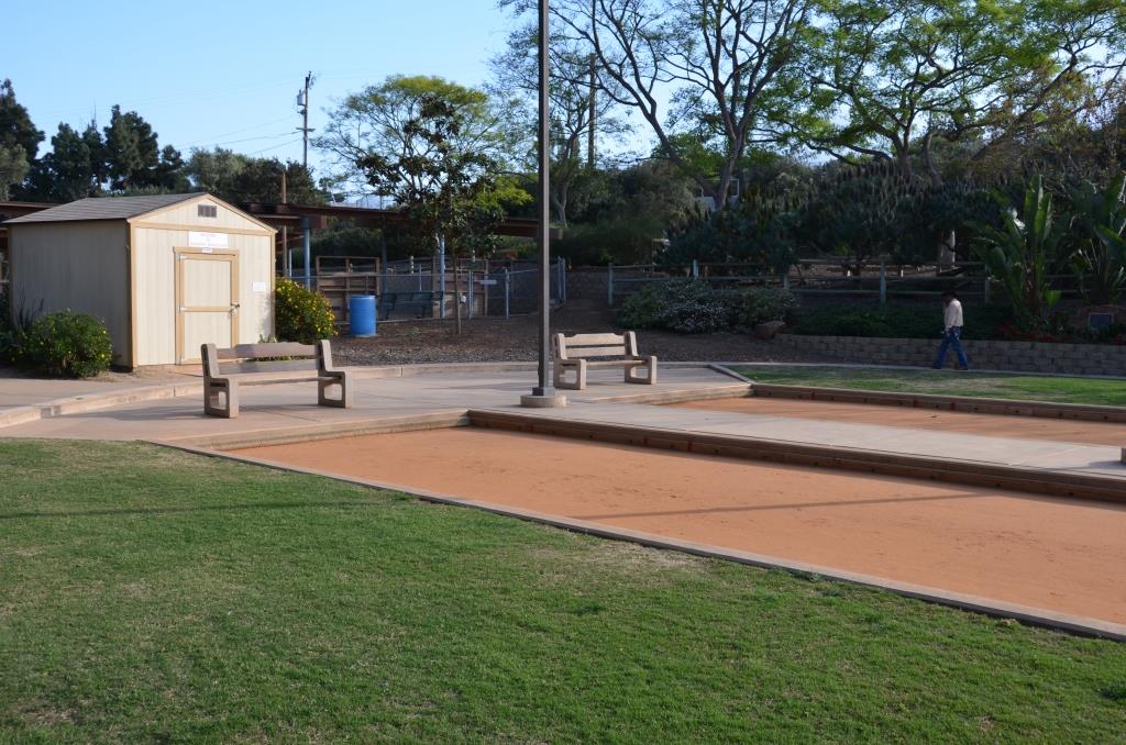 Script Originally Called For Mini-golf, But Too Expensive A Location - Solution Bocci - Photo By Julius Galacki
