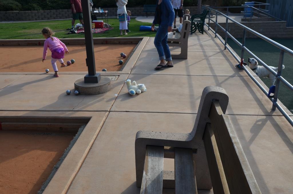 This Area Of The Park Proved To Be Too Busy To Be Useful - Photo By Julius Galacki