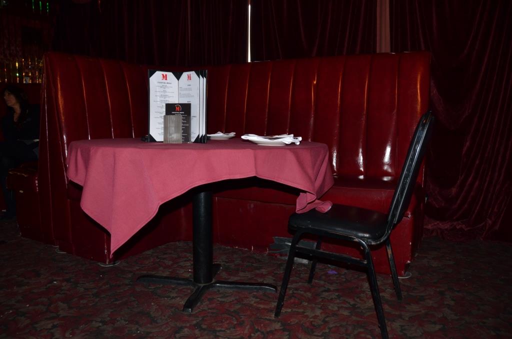 M Bar Booth Where Ray Learns He's Going On A Blind Date - Photo By Julius Galacki