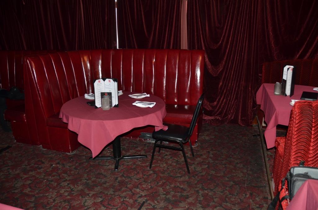 M Bar Booth Where Ray Learns He's Going On A Blind Date - Photo By Julius Galacki