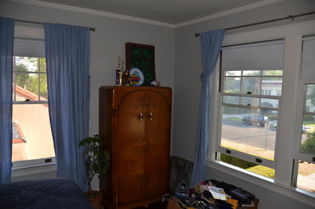 The Teenager's Bedroom That Became Ray's Bedroom.  These Windows Had To Be Blocked Off To Control The Lighting - Photo By Julius Galacki