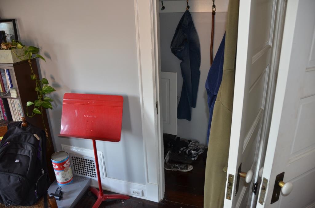 The Closet Of That Real Teenager Where We'd Put Ray's Treasure Box Of Nikola Memories