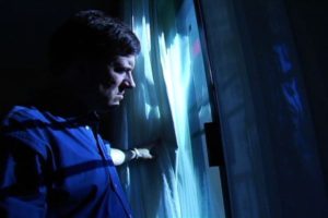 A "day for night" screen grab... this was part of improvised scene used in the trailer from 2006