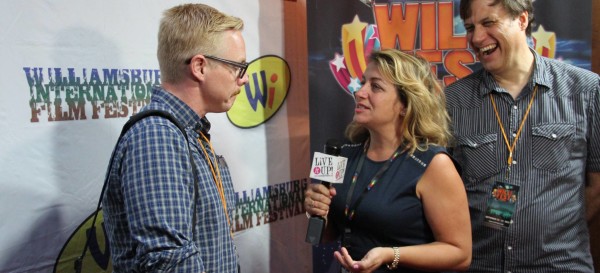 WilliFest - Donna Drake interviewing Ben while I laugh Sept 24, 2015