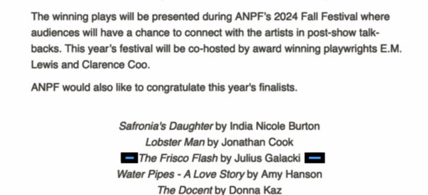 ANPF 2024 finalists