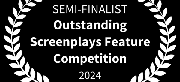 Limping Towards Babylon - SEMI-FINALIST - Outstanding Screenplays Feature Competition - 2024 - white on black opaque